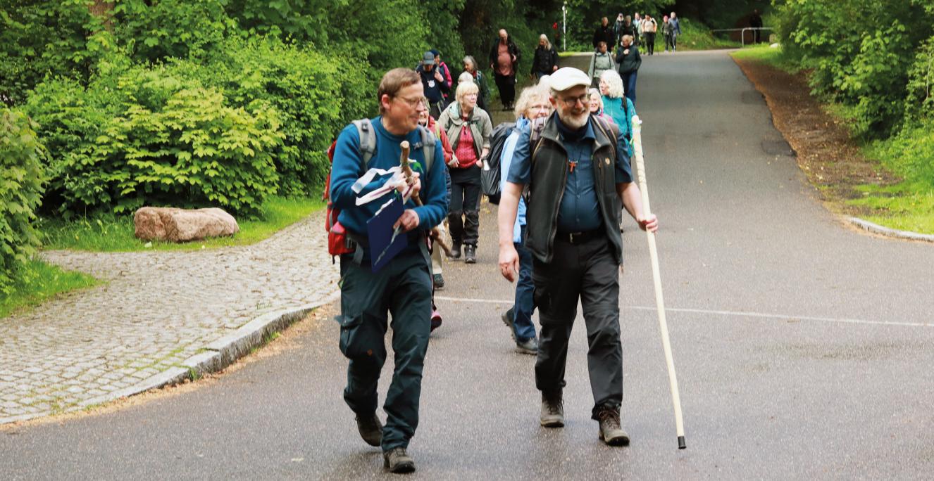 I anledning af 1200-året for munken Ansgar komme til Norden begav en målrettet skare sig ud på en vandretur fra Hedeby til Ribe.