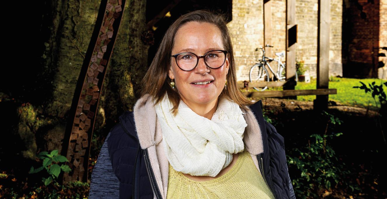 Marie Werngreen er medlem af den danske menighed, men hun synger i kor i den tyske Skt. Nikalaikirche.