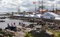 Solen stod højt over Allinge i Folkemødets tre dage. Kun til sidst om lørdagen kom der lidt regn.