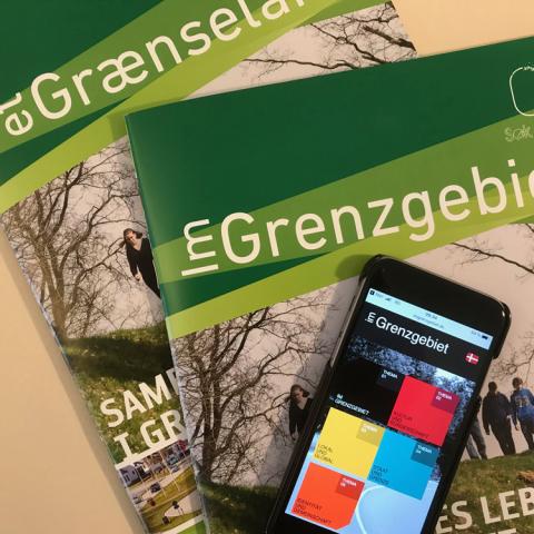 Det nye undervisningsmateriale om grænselandet kan frit downloades på www.kulturakademi.dk/ graenseland eller bestilles hos Grænseforeningen.