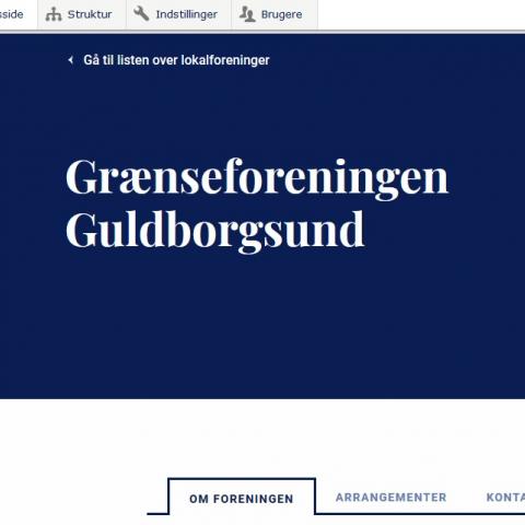 Redigering af lokalforeningernes hjemmesider