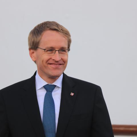 Daniel Günther, ministerpræsident i Slesvig-Holsten, besøger grænselandet den 20. til 21. august