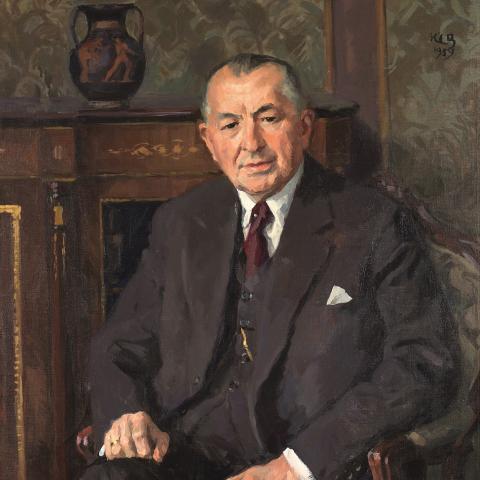 Holger Andersen, var en legendarisk formand for Grænseforeningen 1943-1961.