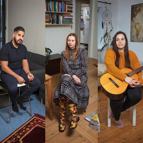 Sophie Hoffmann, Mohammed Abou El Kheir, Nanke Nicolaisen, Natascha Luffe og Etienne Rapacki.