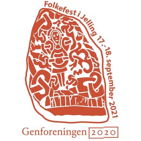 Folkefesten i Jellings logo Folkefesten i Jellings logo