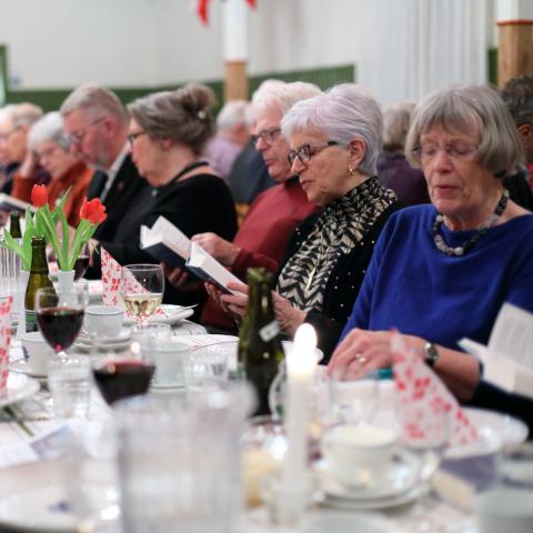 Afstemningsfest i Ballum 2019. Foto: Mogens Bach. Afstemningsfest i Ballum 2019. Foto: Mogens Bach.