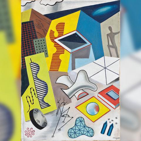 Franciska Clausen, De kolde skuldres land, 1932. Foto: Ole Akhøj/Museum Sønderjylland – Kunstmuseet Brundlund Slot