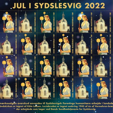 Sydslesvigske julemærker udkom den 12. november 2022.
