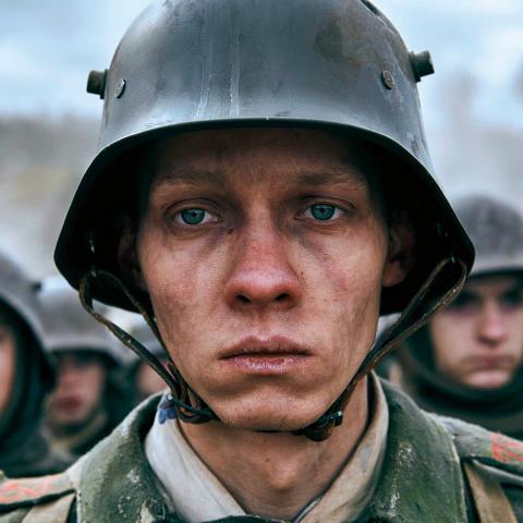 I ‘Intet Nyt Fra Vestfronten’ spiller østrigske Felix Kammerer hovedrollen som soldaten Paul Bäumer.