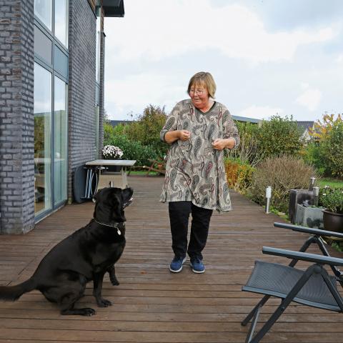 “Det vigtigste for mig er at være med til at påvirke, at grænseregionen ikke bliver en del af den der snak om land mod by. Vi skal tale grænseregionen op. Det er på ingen måde et udkantsområde”, siger Jutta Juhl, der har været medlem af Grænseforeningen siden januar 2020.