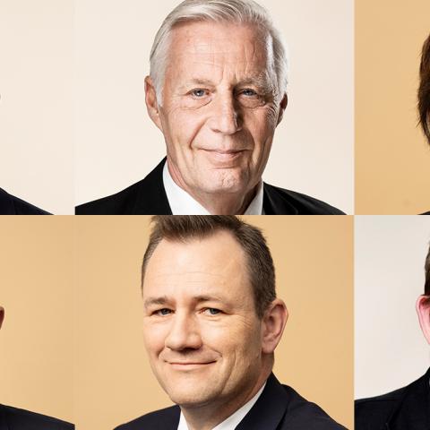 Det nye Sydslesvigudvalg består af Benny Engelbrecht (S), Henrik Dam Kristensen (S), Anni Matthiesen (V), Henrik Frandsen (M), Niels Flemming Hansen (K), Christian Juhl (EL) samt Patrick Culmsee Bryhl Madsen fra Danmarksdemokraterne (intet billede).