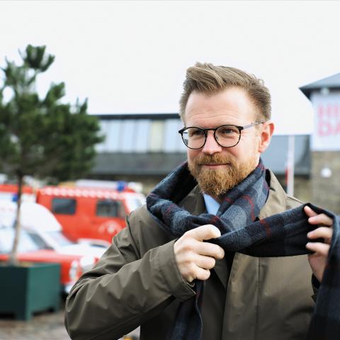 Benny Engelbrecht (S) er formand for Folketingets Sydslesvigudvalg.