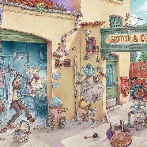 Illustration fra bogen