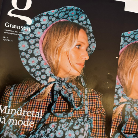 Magasinet Grænsen har fået nyt design. Magasinet Grænsen har fået nyt design.