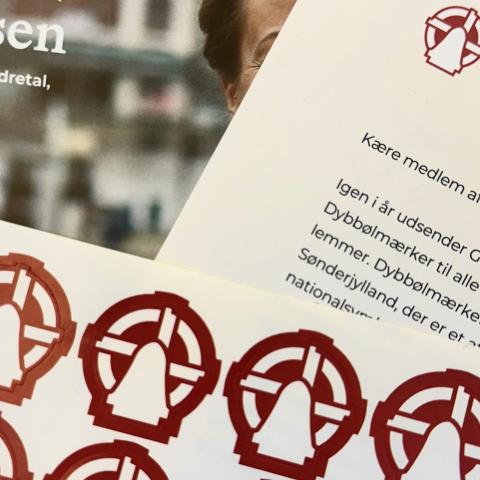 Et ark med Dybbølmølle er netop blevet udsendt med årets anden udgave af magasinet Grænsen. Et ark med Dybbølmølle er netop blevet udsendt med årets anden udgave af magasinet Grænsen.