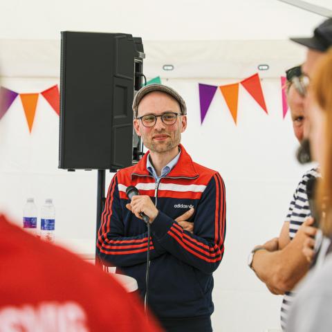 Nogle af de udfordringer, som måske findes i flertalsbefolkningerne, for eksempel når vi taler medlemskab eller engagement af de frivillige, rammer mindretallet hårdere, siger David Hopmann. Nogle af de udfordringer, som måske findes i flertalsbefolkningerne, for eksempel når vi taler medlemskab eller engagement af de frivillige, rammer mindretallet hårdere, siger David Hopmann.