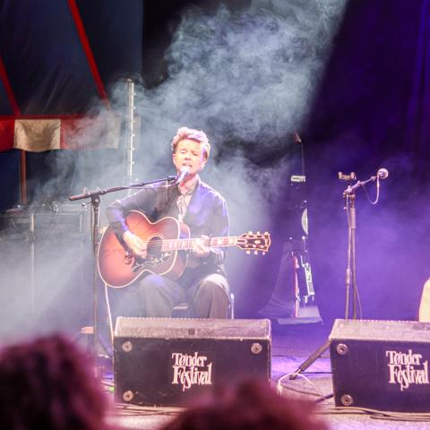 Sønderjyske Rikke Thomsen var på scenen flere gange til årets Tønder Festival. Sønderjyske Rikke Thomsen var på scenen flere gange til årets Tønder Festival.