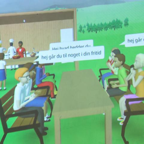 6.C fra Katrinedals Skole i Vanløse er kommet med bud på, hvordan flere unge kan mødes på tværs af den dansk-tyske grænse.  6.C fra Katrinedals Skole i Vanløse er kommet med bud på, hvordan flere unge kan mødes på tværs af den dansk-tyske grænse.