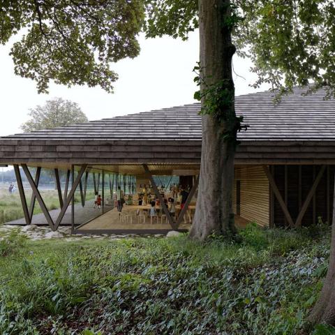 Det nye Danevirke Museum forventes at åbne til foråret 2027.