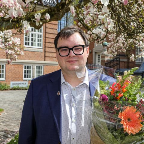 Mirco Reimer-Elster har været formand for Grænseforeningen siden 2024.