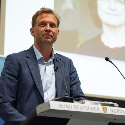 49-årige Stephan Kleinschmidt er ny formand for det tyske mindretals hovedorganisation, Bund Deutscher Nordschleswiger (BDN).
