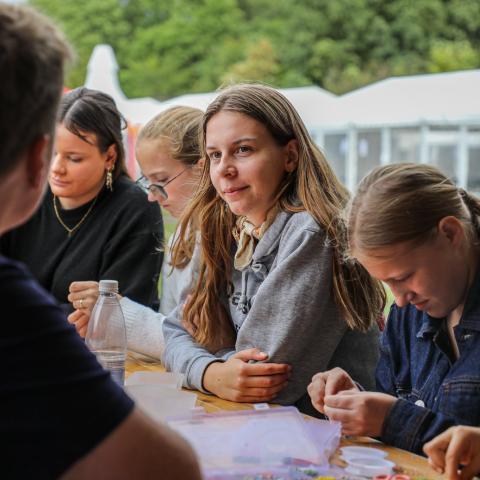 Lea Røm Skyum er elev på Duborg-Skolen i Flensborg og en del af Grænseforeningens Elevambassadører. 
