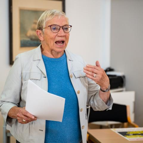 79-årige Anke Spoorendonk er i dag bl.a. formand for Foreningen Norden i Sydslesvig.