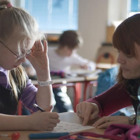 Lærerne på mindretalsskolerne nord og syd for grænsen vil gerne bruge begge sprog i undervisningen, men gør det alligevel sjældent.