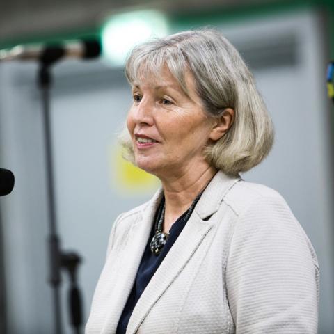 Renate Schnack efterlyser en sprogpolitik fra dansk side for det tyske mindretal i Danmark. Der bor omkring 15.000 tysksindede i Sønderjylland.