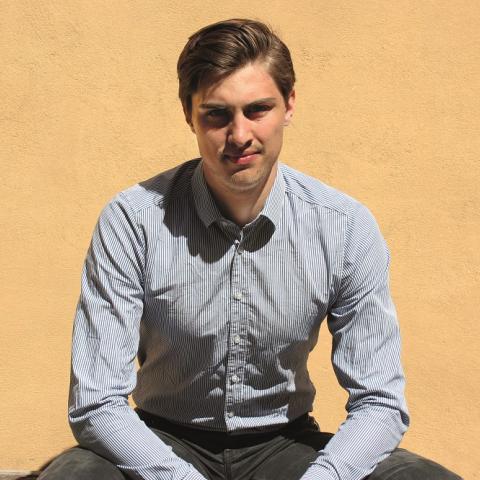 “Grænseforeningen Ungdom kan noget, som de politiske partier ikke kan”, siger Max Kahrmann, ny formand for Grænseforeningen Ungdom og tidligere formand for SSWUngdom.