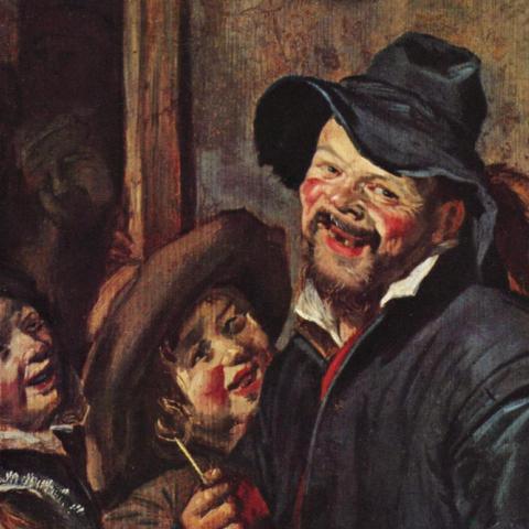 Den nederlandske barokmaler Frans Hals’ værk ’Rummelpottespilleren’ fra midten af 1600-tallet, viser rummelpotten i en folkelig sammenhæng. Men instrumentet blev også brugt i klassisk kompositionsmusik, som i Carl Orffs ’En skærsommernatsdrøm’, forklarer Elsemarie Dam-Jensen. 