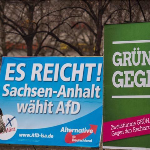 Højrefløjspartiet AfD fik 24 procent af stemmerne ved delstatsvalget i Sachsen-Anhalt i marts. Partiet har nu kurs mod Forbundsdagen.