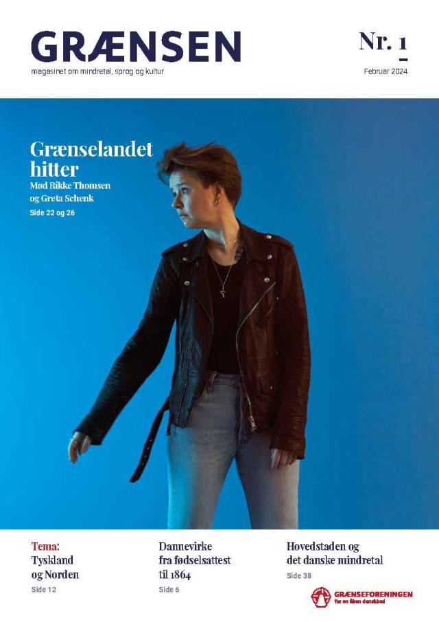 Forsiden af Magasinet Grænsen nr. 1