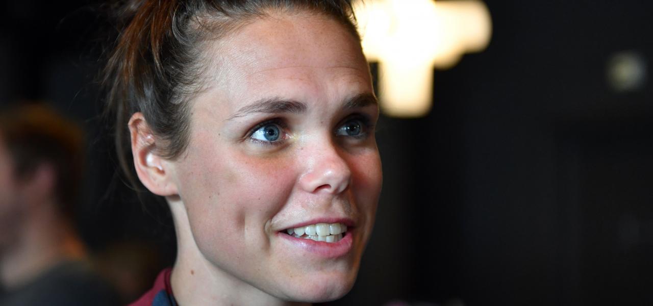 Simone Boye Sørensen, 28 år, fodboldspiller i FC Bayern München og på det danske kvindelandshold.