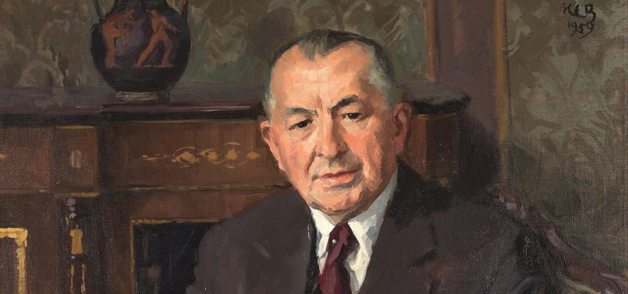 Holger Andersen, var en legendarisk formand for Grænseforeningen 1943-1961.