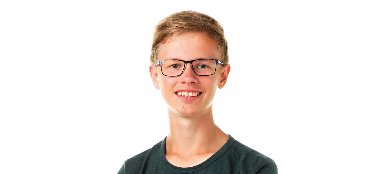 Tobias Biil Andersen, 18 år, går i 2.g på Svendborg Gymnasium, har været medlem af Grænseforeningen siden 2016.