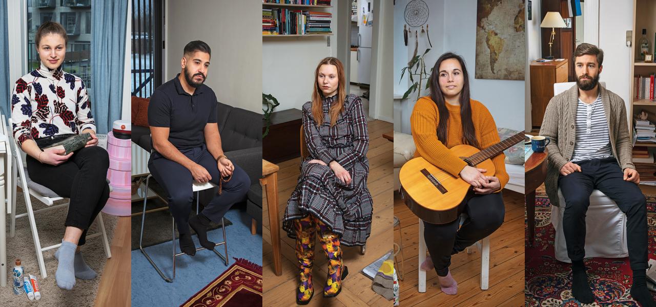 Sophie Hoffmann, Mohammed Abou El Kheir, Nanke Nicolaisen, Natascha Luffe og Etienne Rapacki.