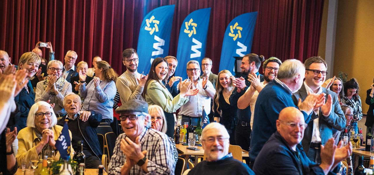 SSW fik ved delstatsvalget den 8. maj fire mandater i den slesvig-holstenske landdag.