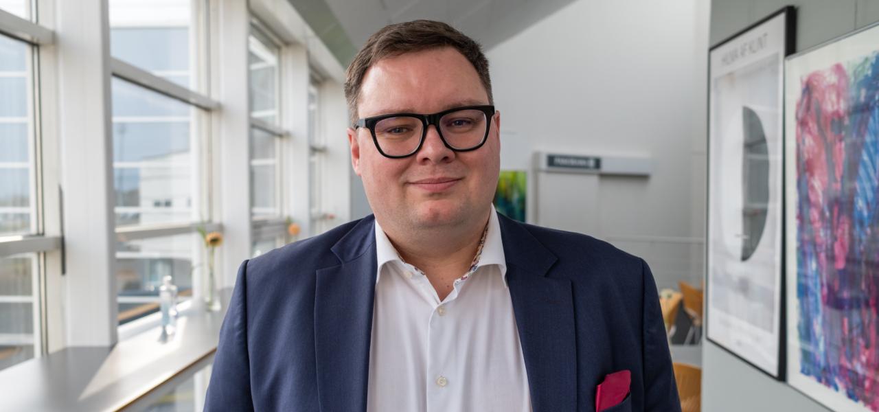 Mirco Reimer-Elster er formand for Grænseforeningen.