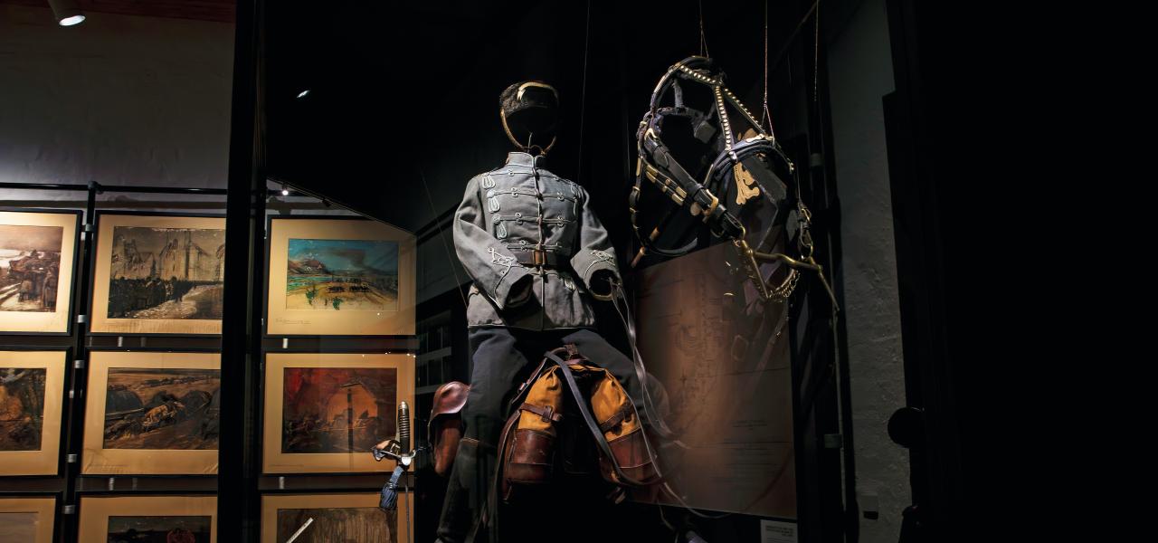 Billede af udstilling fra Museum Sønderjylland