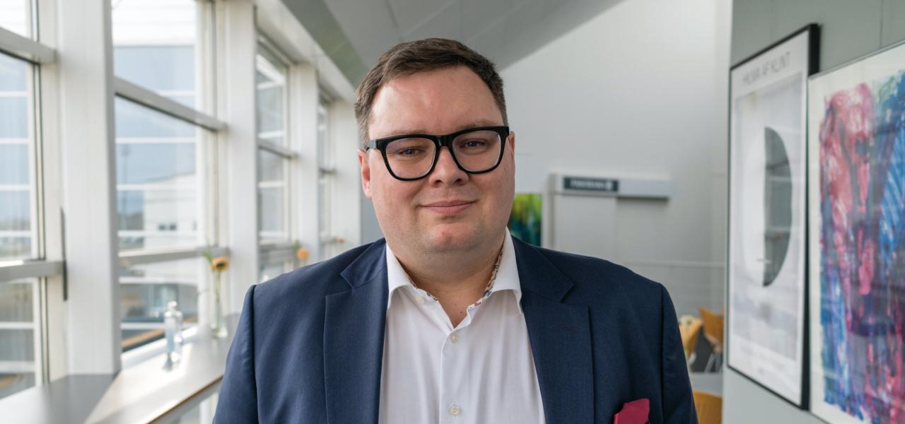 Mirco Reimer-Elster er formand for Grænseforeningen.