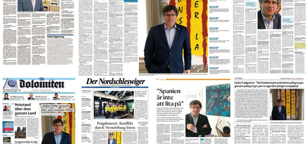 Et interview med Carles Puigdemont er blevet offentliggjort på 12 forskellige sprog i 18 mindretalsaviser rundt om i Europa. Mindretalsaviserne bør træde varsomt i den sag, mener professor Jørgen Kühl