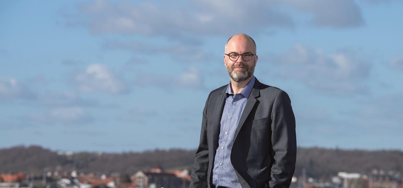 Simon Faber er tidligere overborgmester i Flensborg. Nu står den 50-årige sydslesviger i spidsen for Sekretariatet for Genforeningen 2020.