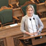 Marie Krarup, der er medlem af Folketinget for Dansk Folkeparti (DF), besluttede for nylig at forlade dansk politik ved næste valg. Marie Krarup, der er medlem af Folketinget for Dansk Folkeparti (DF), besluttede for nylig at forlade dansk politik ved næste valg.