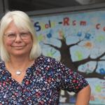 “Der er altid blevet undervist på frisisk her på skolen”, siger Ute Jessen, der er konstitueret skoleleder på den dansk-frisiske skole Risum Skole/Risem Schölj. “Der er altid blevet undervist på frisisk her på skolen”, siger Ute Jessen, der er konstitueret skoleleder på den dansk-frisiske skole Risum Skole/Risem Schölj.