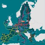 Sådan ser STRING-samarbejdet en nordisk storregion med både Øresundsregionen og en dansk tysk grænseregion – samt koblingen mod syd i Europa, som EU’s transportsamarbejde TEN-T ser det. Som det fremgår, er Jyllandssporet med i en samlet region mod Sydslesvig – udover den østlige korridor fra Sverige over København og Femern mod Nordtyskland.