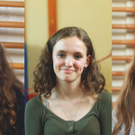 Elin Bautrup Christensen fra Gentofte Skole, Lani Kim Bloch fra Cornelius Hansen Skolen og Smilla Kurtmann fra Gentofte Skole. 