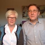 Thea og Niels Juul Lauridsen er begge medlemmer af Tønder Amts Grænseforening.