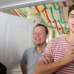 Julie Hansen, Lars Heidtmann og Max Kahrmann, der er fra det danske mindretal i Sydslesvig, har valgt at studere i Danmark. 