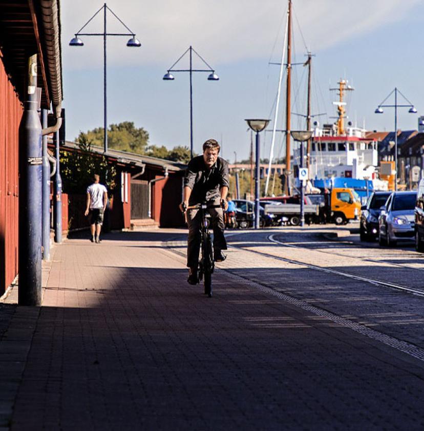 Robert Habeck, formand for De Grønne i Tyskland og miljø-minister i Slesvig-Holsten, har boet i Flensborg de seneste otte år: "Det er her, jeg føler mig hjemme", siger Robert Habeck, der er en markant stemme i den tyske debat om Heimat. 